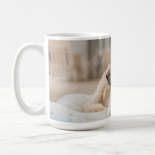 Golden Retriever Kaffeetasse (Links)