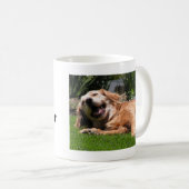 Golden retriever kaffeetasse (VorderseiteRechts)