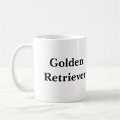 Golden retriever kaffeetasse (Links)