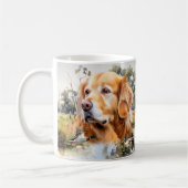 Golden Retriever Kaffeetasse (Links)