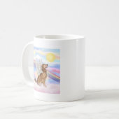 Golden Retriever Kaffeetasse (Vorderseite Links)