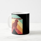 Golden Retriever Kaffeetasse (Vorderseite Links)