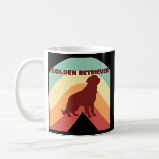 Golden Retriever Kaffeetasse (Links)