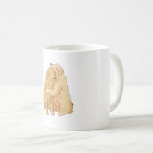 Golden Retriever Kaffeetasse (VorderseiteRechts)