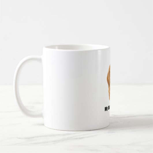 Golden Retriever Kaffeetasse (Links)