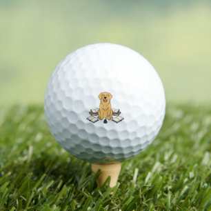 Golden Retriever Kapitel Eins Buchliebhaber Golf S Golfball