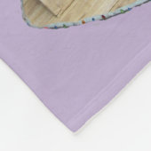 Golden retriever-Karussell Fleecedecke (Ecke)