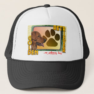 GOLDEN RETRIEVER! KEIN GEWÖHNLICHER HUND! TRUCKERKAPPE
