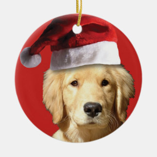 Golden Retriever Keramik Ornament