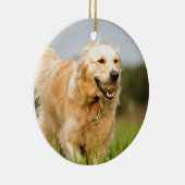 Golden Retriever Keramik Ornament (Rechts)