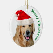 Golden Retriever Keramik Ornament (Rechts)