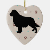 Golden Retriever Keramikornament (Rechts)