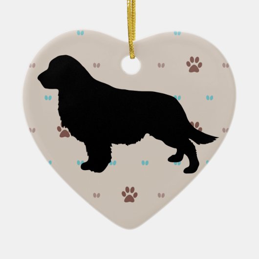 Golden Retriever Keramikornament (Vorne)