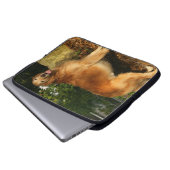 Golden retriever-Keuchen Laptopschutzhülle (Vorne Knopf)