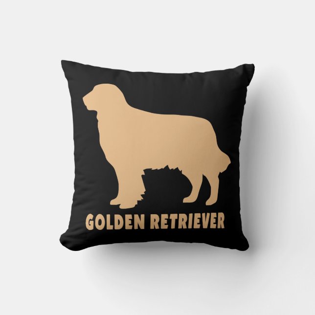 Golden Retriever Kissen (Vorderseite)
