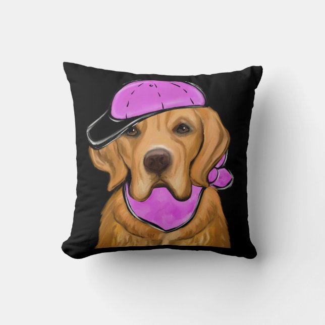 GOLDEN RETRIEVER KISSEN (Vorderseite)