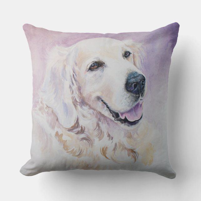 Golden retriever kissen (Vorderseite)