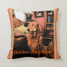 Golden retriever-Kissen