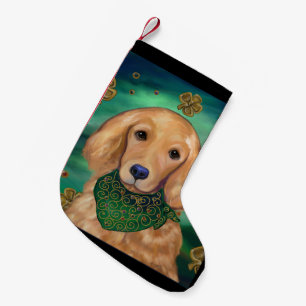 Golden Retriever Kleiner Weihnachtsstrumpf