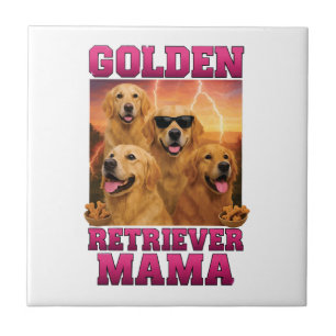 Golden Retriever Kopie Kopie Fliese