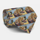 Golden retriever krawatte (Gerollt)