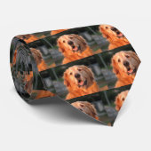 Golden Retriever Krawatte (Gerollt)
