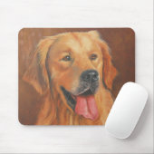 Golden retriever-Kremeis-Auflage Mousepad (Mit Mouse)