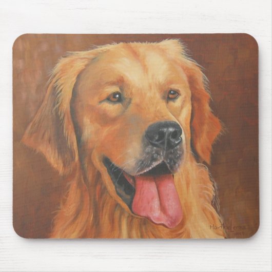 Golden retriever-Kremeis-Auflage Mousepad (Vorne)