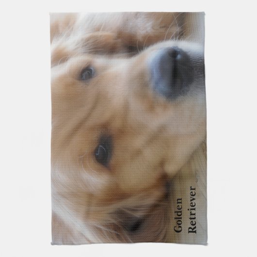 Golden retriever küchentuch (Vertikal)