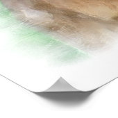 Golden Retriever Kunst Geschenke Poster (Ecke)