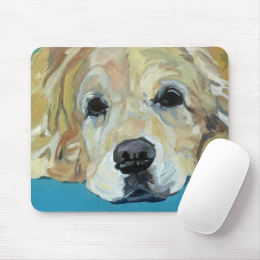 Golden retriever-Kunst Mousepad (Mit Mouse)