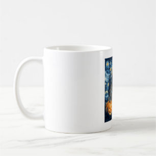 Golden Retriever Kürbis Sternennacht Hundemama Van Kaffeetasse