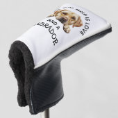 Golden Retriever Labrador Golf Headcover (3/4 Vorderseite)
