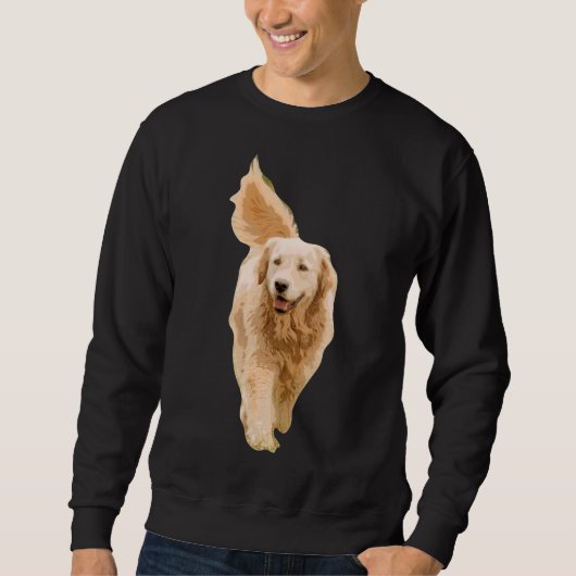 Golden Retriever Labrador Sweatshirt (Vorderseite)