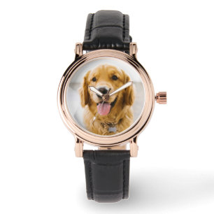 Golden Retriever Lächeln Armbanduhr