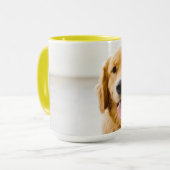 Golden Retriever Lächeln Tasse (Vorderseite Links)