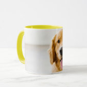 Golden Retriever Lächeln Tasse (Vorderseite Links)