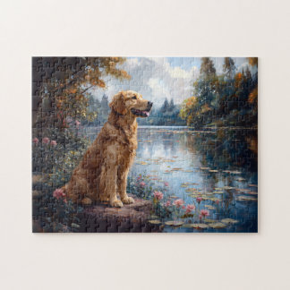 Golden Retriever Lago Pads Puzzle