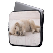 Golden Retriever Laptopschutzhülle (Vorderseite Links)