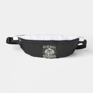 Golden Retriever Leben Ist Besser Hund Bauchtasche