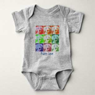 Golden Retriever Liebe Baby Bodysuit Baby Strampler