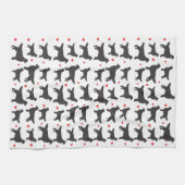 Golden Retriever Liebe Geschirrtuch (Horizontal)