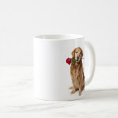 Golden Retriever Liebe Kaffeetasse (VorderseiteRechts)