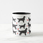 Golden Retriever Liebe Tasse (Zentrum)