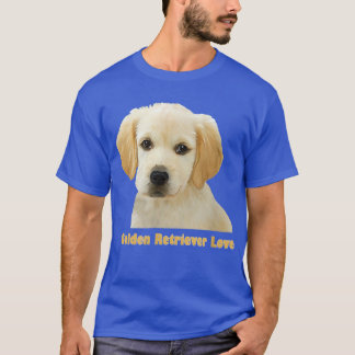 Golden Retriever Liebe Welpenfavorit T-Shirt