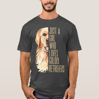 Golden Retriever Liebhaber Design für Hunde-Enthus T-Shirt