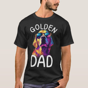 Golden Retriever Liebhaber Golden Retriever Vater T-Shirt
