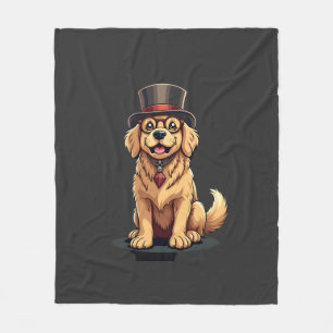 Golden Retriever Liebhaber Hund Golden Retrievers Fleecedecke