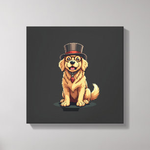 Golden Retriever Liebhaber Hund Golden Retrievers Leinwanddruck