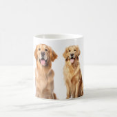 Golden Retriever liebt die Tasse (Mittel)